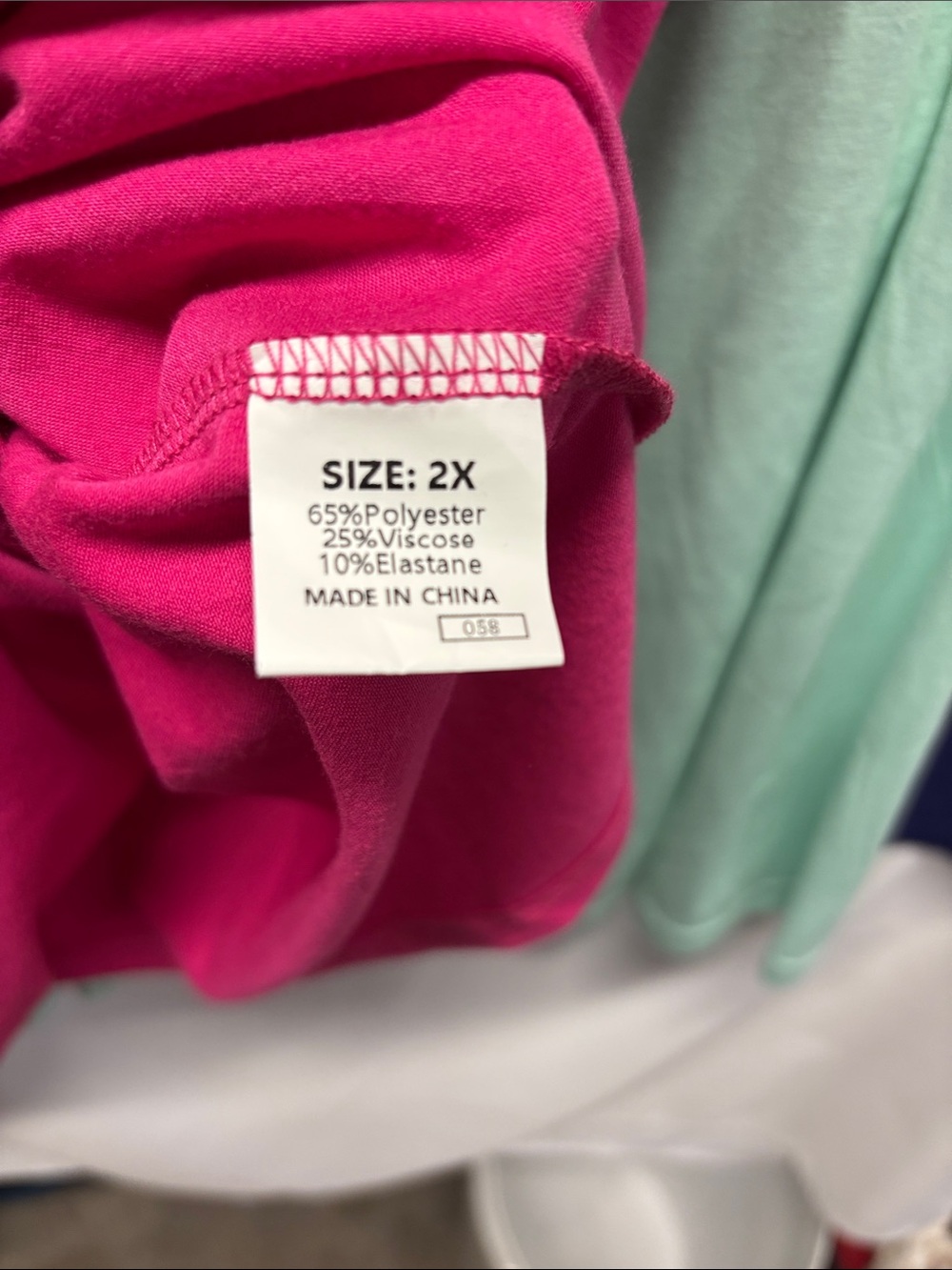 Women’s Flutter Sleeve Knit Top - Pink - Picture 2 of 3